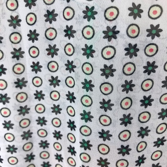 NWT Umgee Blouse Tunic XL Boho Open Slit Long Sleeve & Back Print Semi S… - Picture 13 of 13